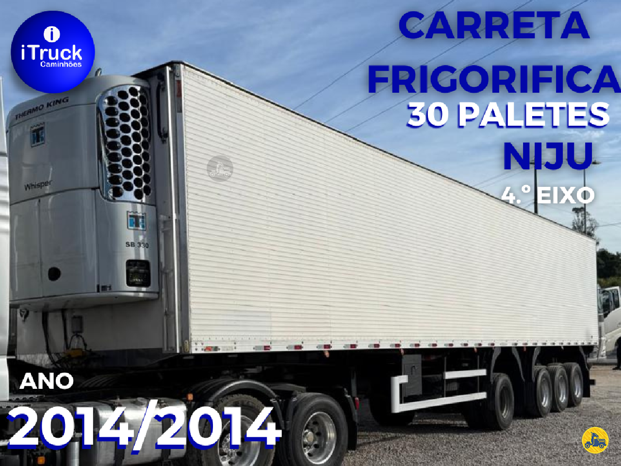 CARRETA SEMI-REBOQUE FRIGORIFICO iTruck Caminhões VITORIA ESPÍRITO SANTO ES